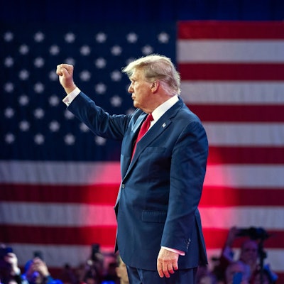 Donald Trump hat die Vorwahlen der Republikaner in Michigan klar gewonnen.dpa