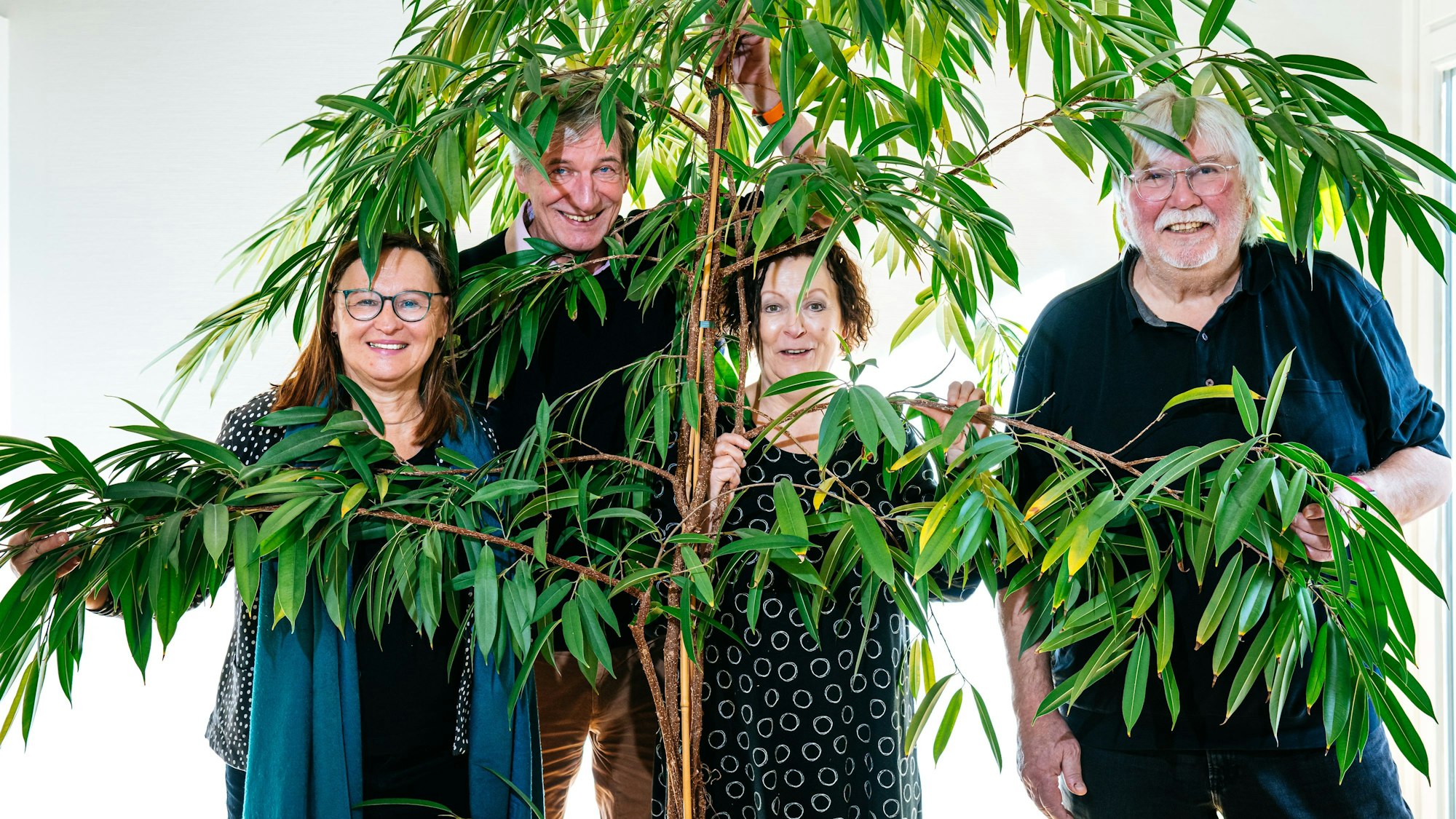 Die Gesichter des Bündnisses: Birgitta von Bülow (v.l.), Witich Roßmann, Claudia Wörmann-Adam und Reiner Hammelrath. Sie gehören zu den Sprecherinnen und Sprechern.