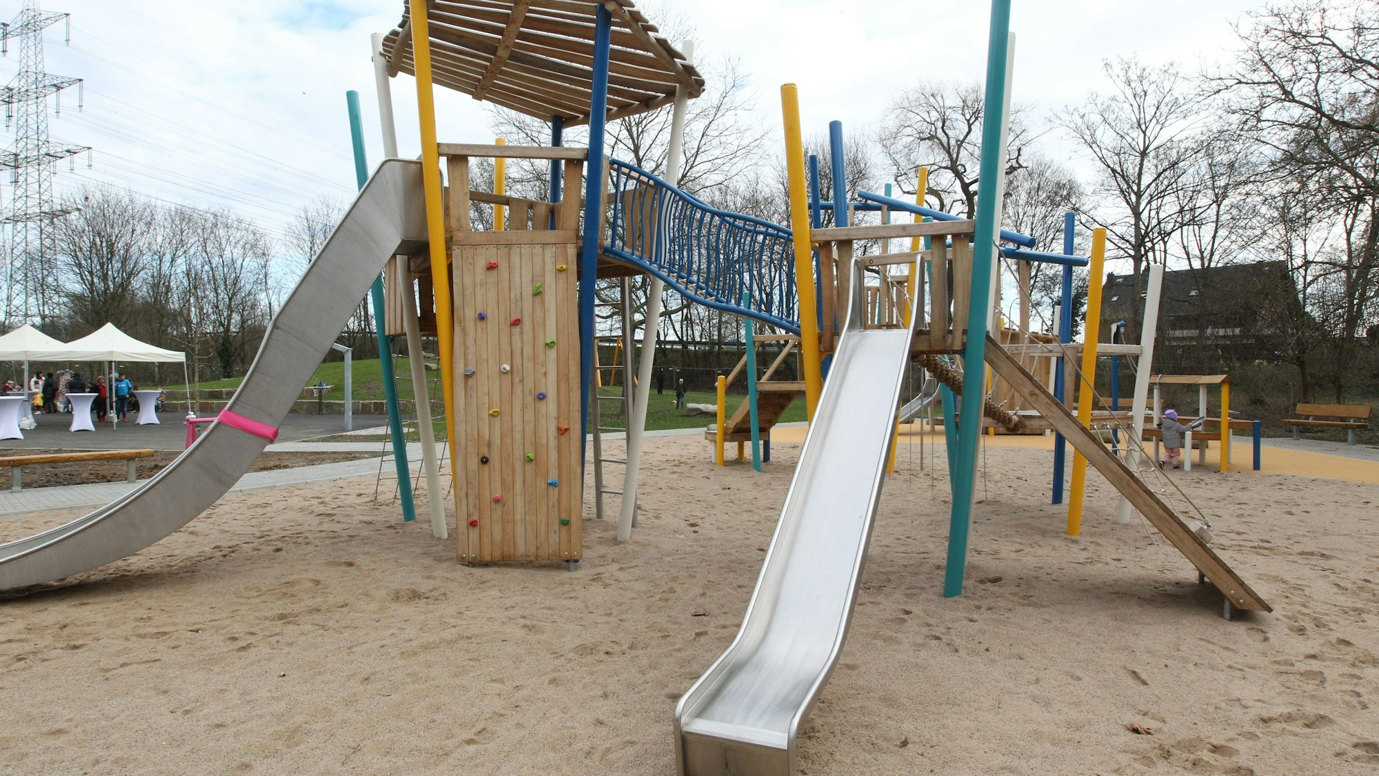 Die neue Kletterkombination mit integrativen Elementen.