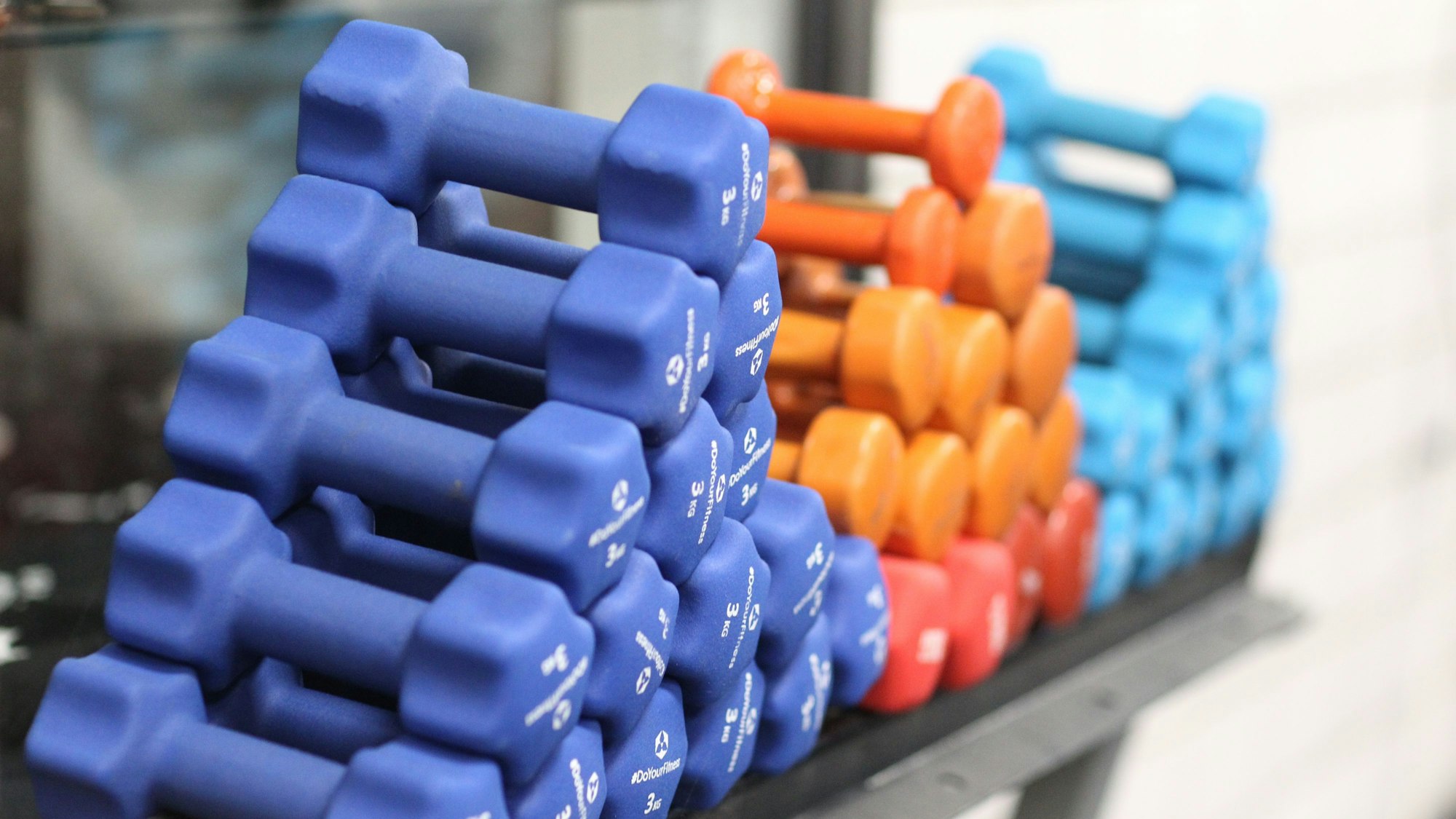 Beim BC Troisdorf wird in den Trainingseinheiten auch mit Gewichten gearbeitet.