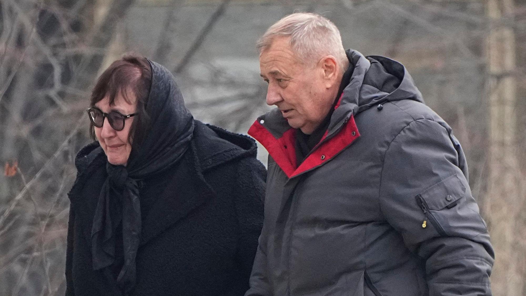 Anatoli Nawalny (r.) und Ljudmila Nawalnaja, die Eltern des russischen Oppositionsführers Alexej Nawalny