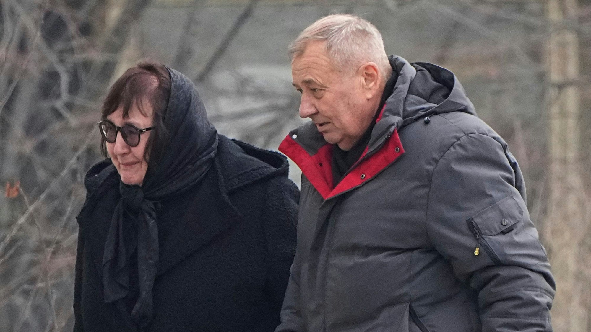 Anatoli Nawalny (r.) und Ljudmila Nawalnaja, die Eltern des russischen Oppositionsführers Alexej Nawalny