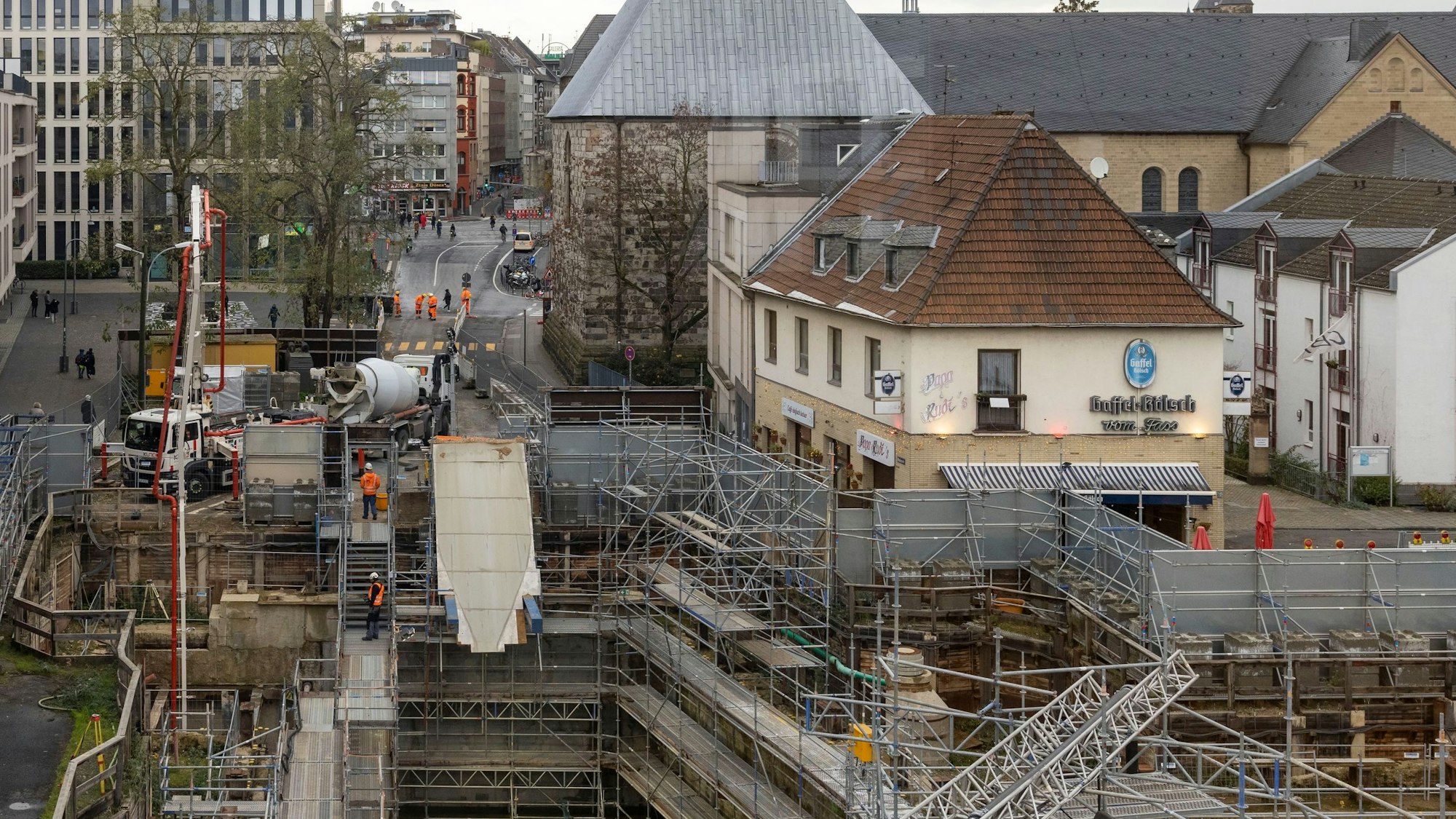 Das Papa Rudi's ist seit Jahren „eingezäunt“.