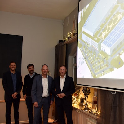 Zu sehen sind Rudolf Wieland, Philipp Jaspers, Andreas Heller und Jan Hanisch