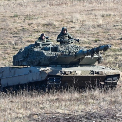 Soldaten nehmen an der Übung ‚Brilliant Jump 2024‘ teil, einer Einsatzübung für die Brigade mit sehr hoher Bereitschaft der NATO-Streitkräfte.