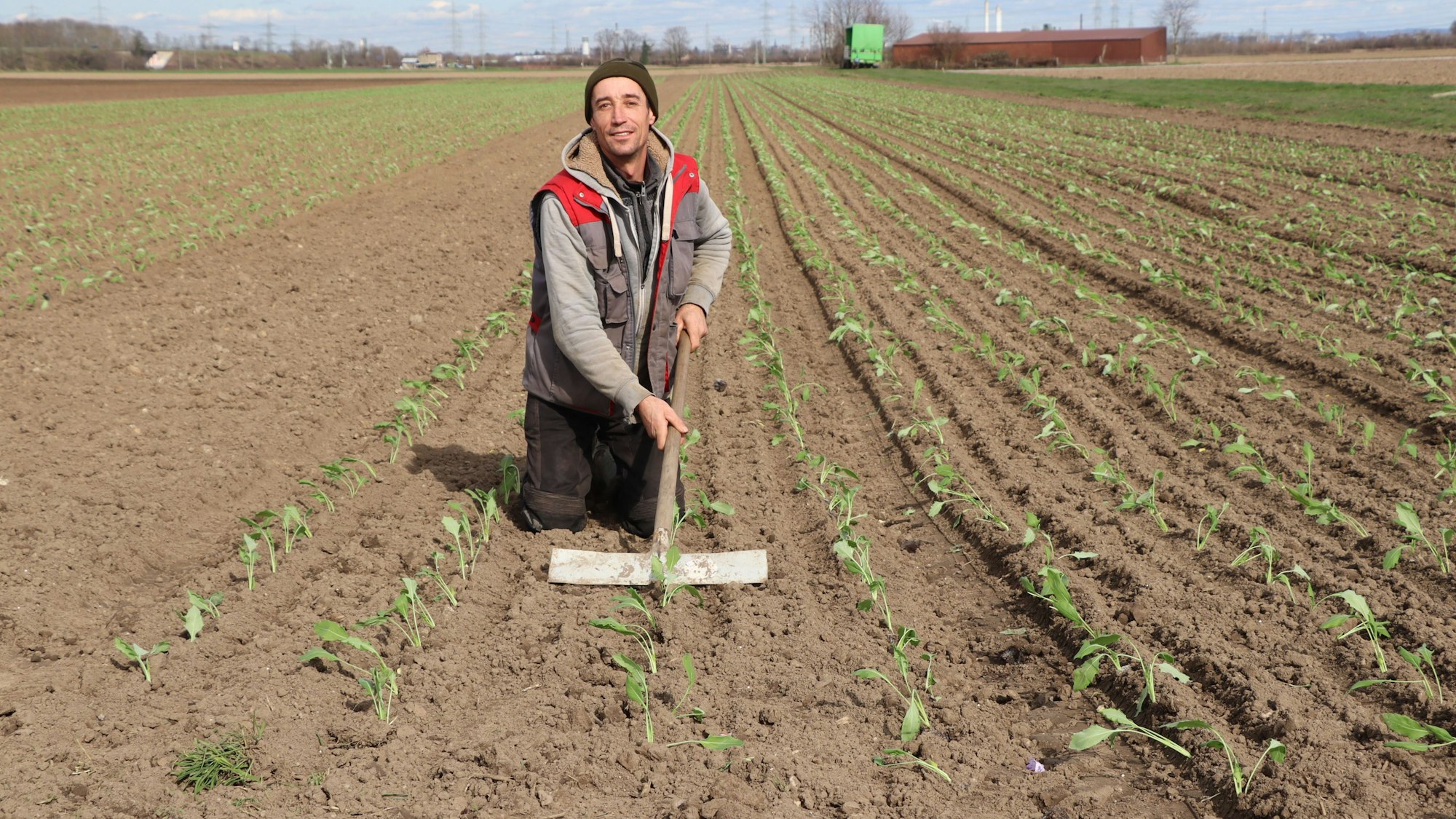 Auch die Helfer freuen sich auf den Frühling, weil alles wächst, grünt und blüht.