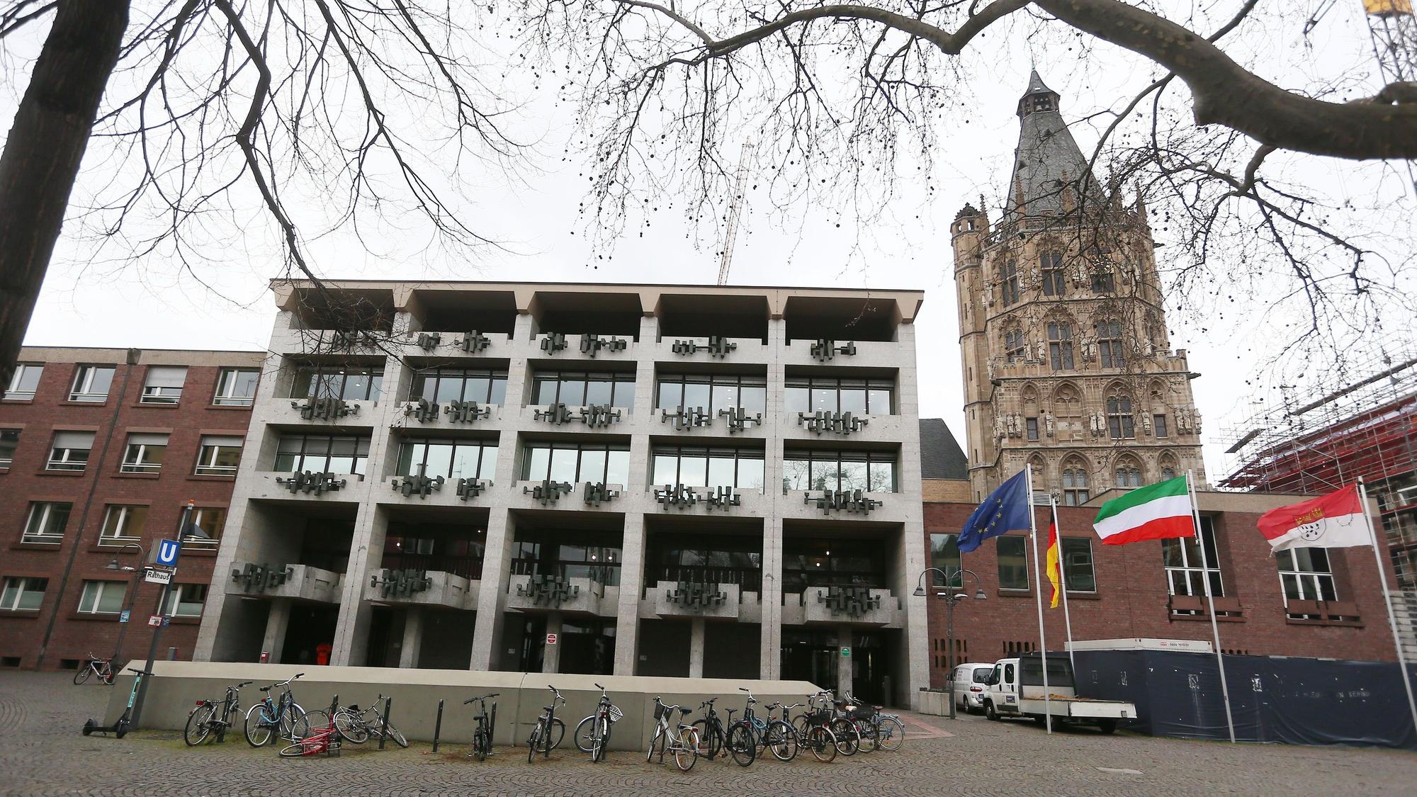Rathaus auf dem Altermarkt in Köln