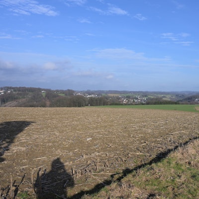 Das Foto zeigt Kürten-Höchsten, wo eine Erddeponie entstehen soll.