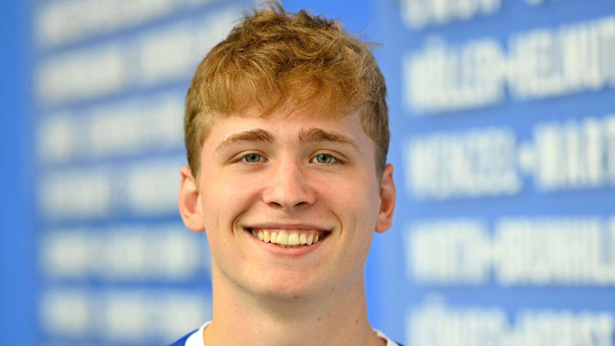 Handballer Finn Schroven im Porträt.