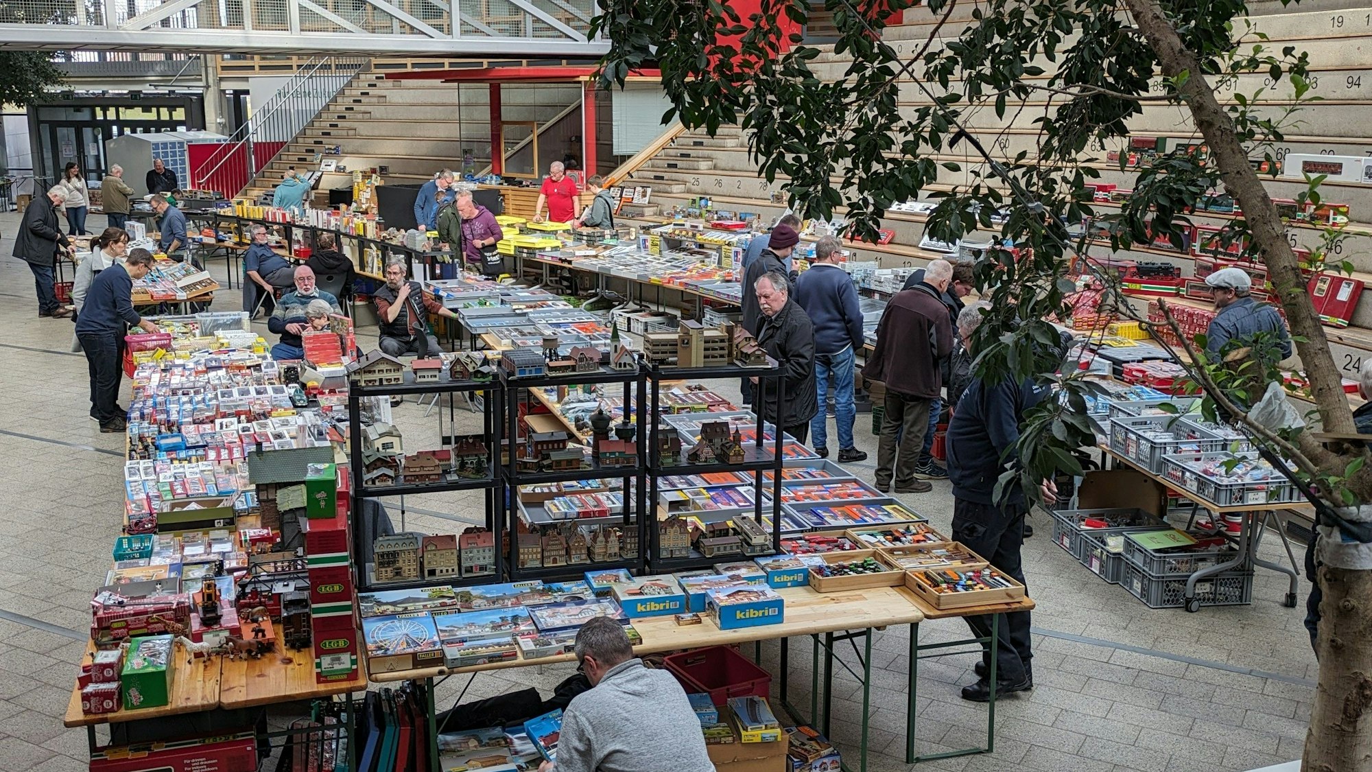 Händler kamen teils von weit her.