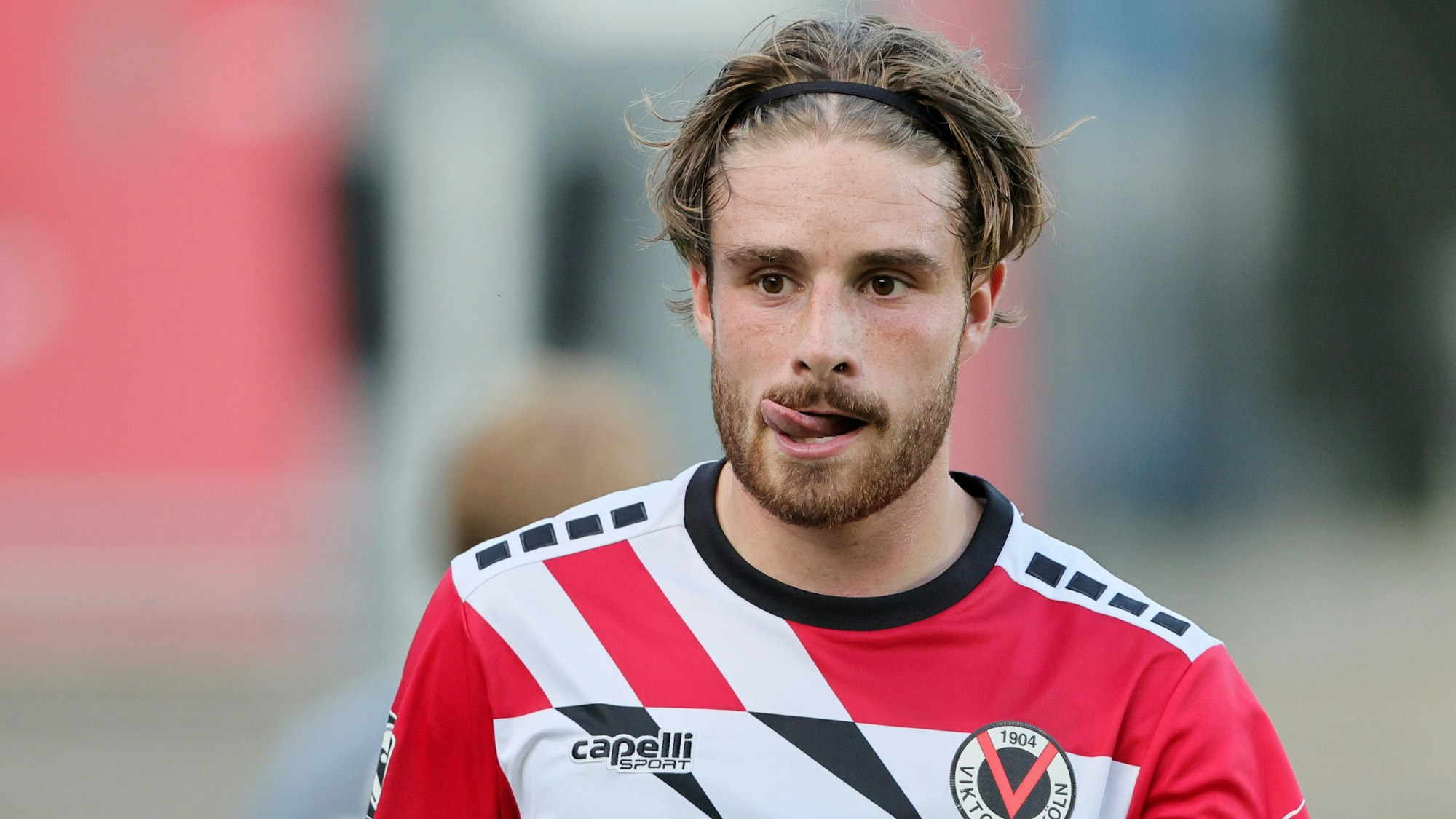 FC Viktoria Köln vs. RW Essen, 3. Liga, David Lennart Philipp (Viktoria), 23.08.2023, Bild: Herbert Bucco