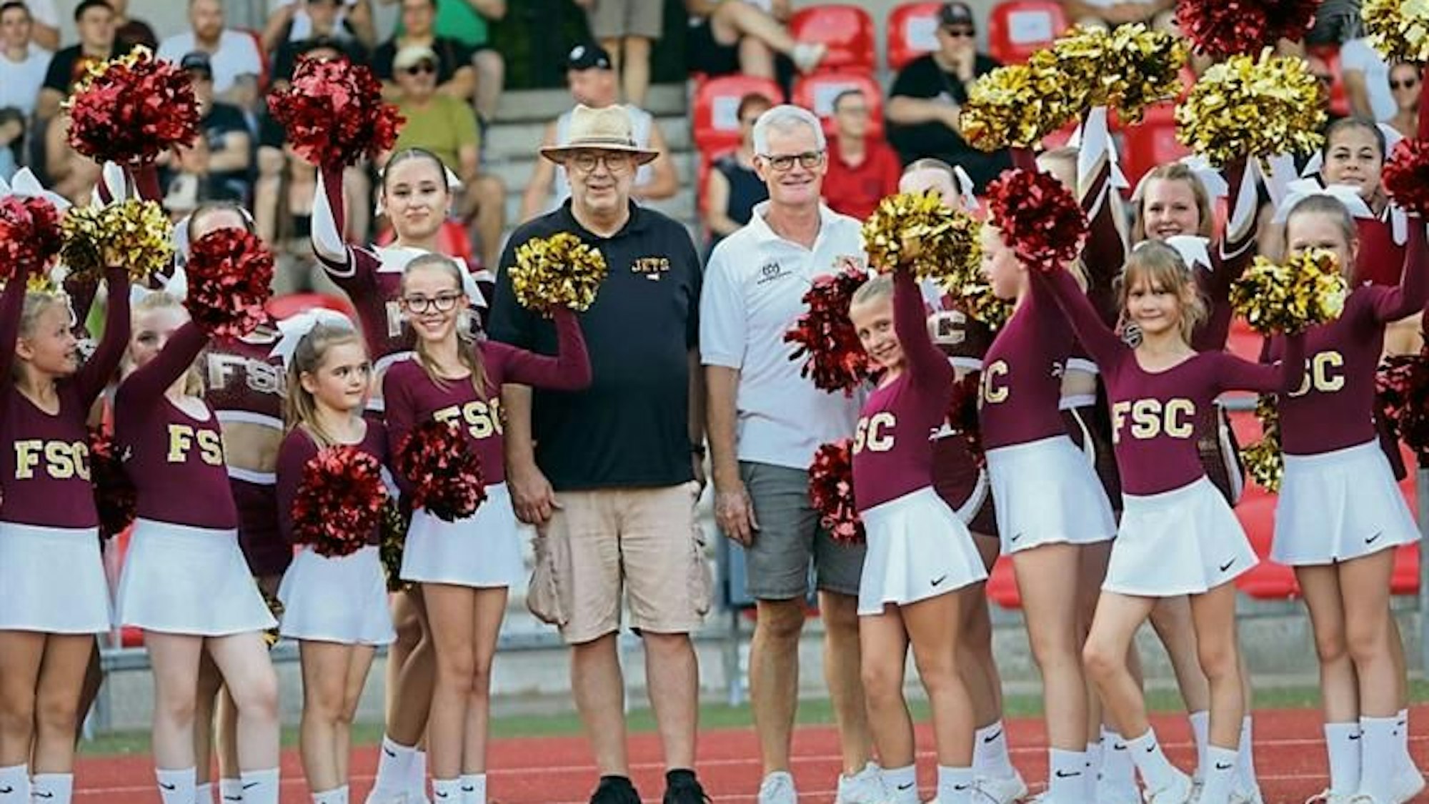Das letzte Heimspiel: Eric Grützenbach (r.) und Heinz Sauer haben Ende Januar nicht mehr kandidiert.