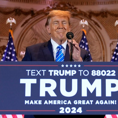 Donald Trump will für eine zweite Amtszeit als US-Präsident kandidieren.