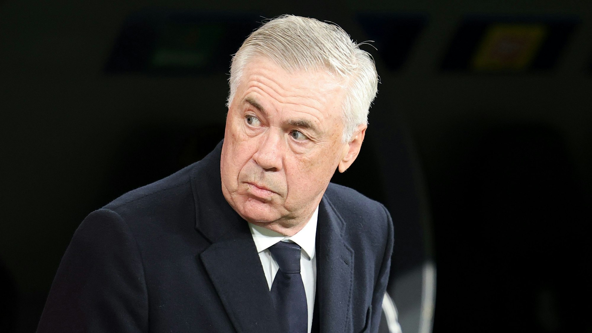 Reals Madrids Trainer Carlo Ancelotti