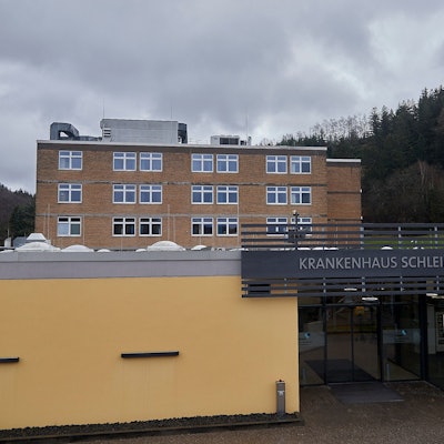 Das Bild zeigt das Krankenhaus in Schleiden.