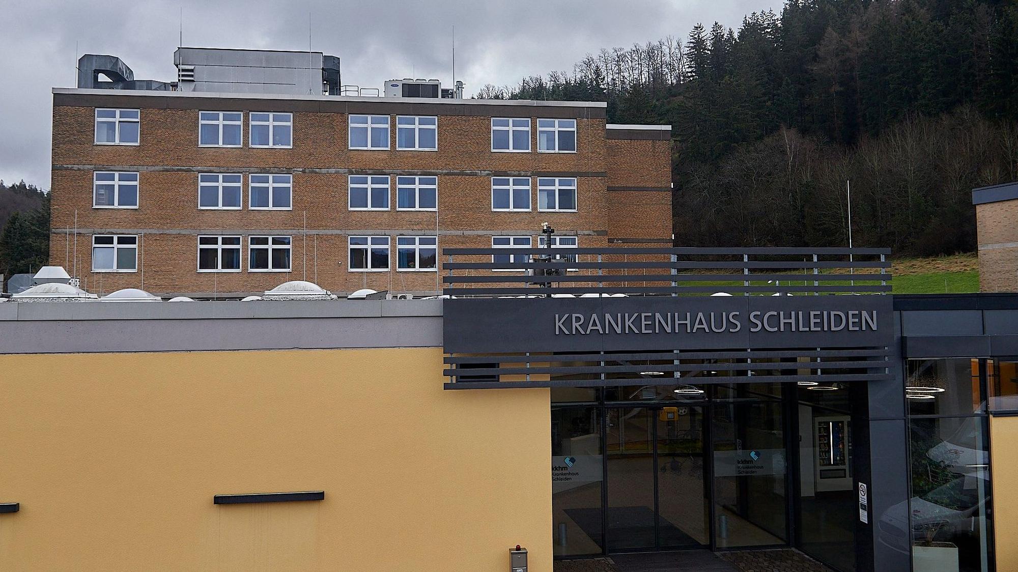 Das Bild zeigt das Krankenhaus in Schleiden.