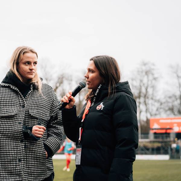 Svenja Hein (24), Stadionsprecherin 1. FC Köln Frauen.