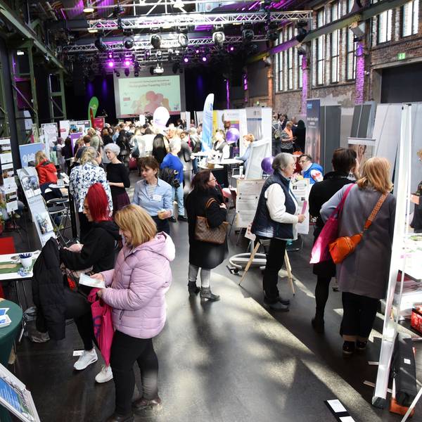 Ein Blick auf die 40 Stände in er Gummersbacher Halle 32.