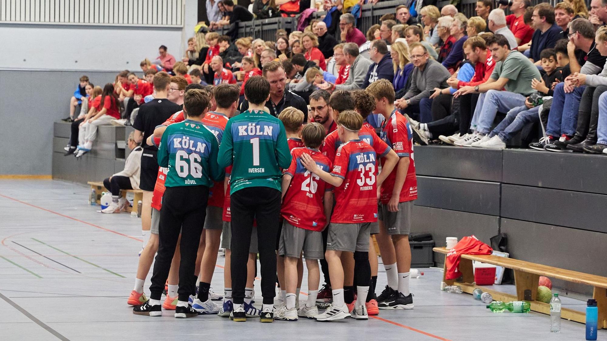 Die Jugend der JSG Handball Köln.