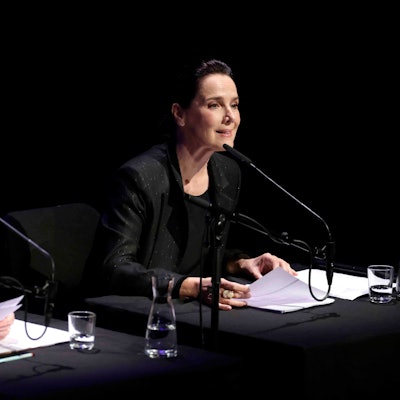 Schauspielerin Marleen Lohse und Moderatorin und Schauspielerin Désirée Nosbusch.