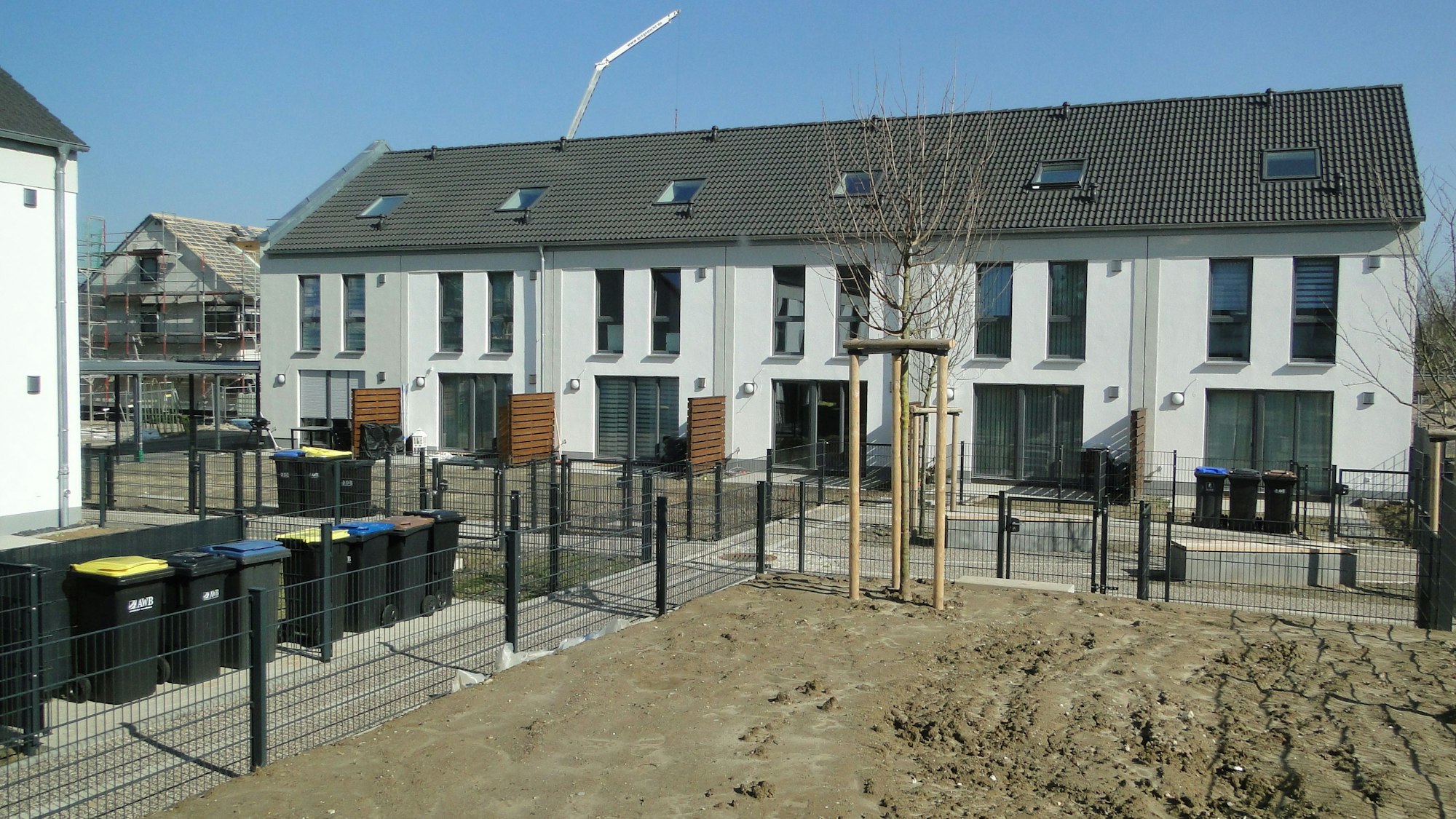 Die Weiler Höfe präsentieren sich als klassische Reihen- und Einfamilienhaussiedlung.