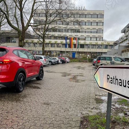 Das Rathaus in Leichlingen