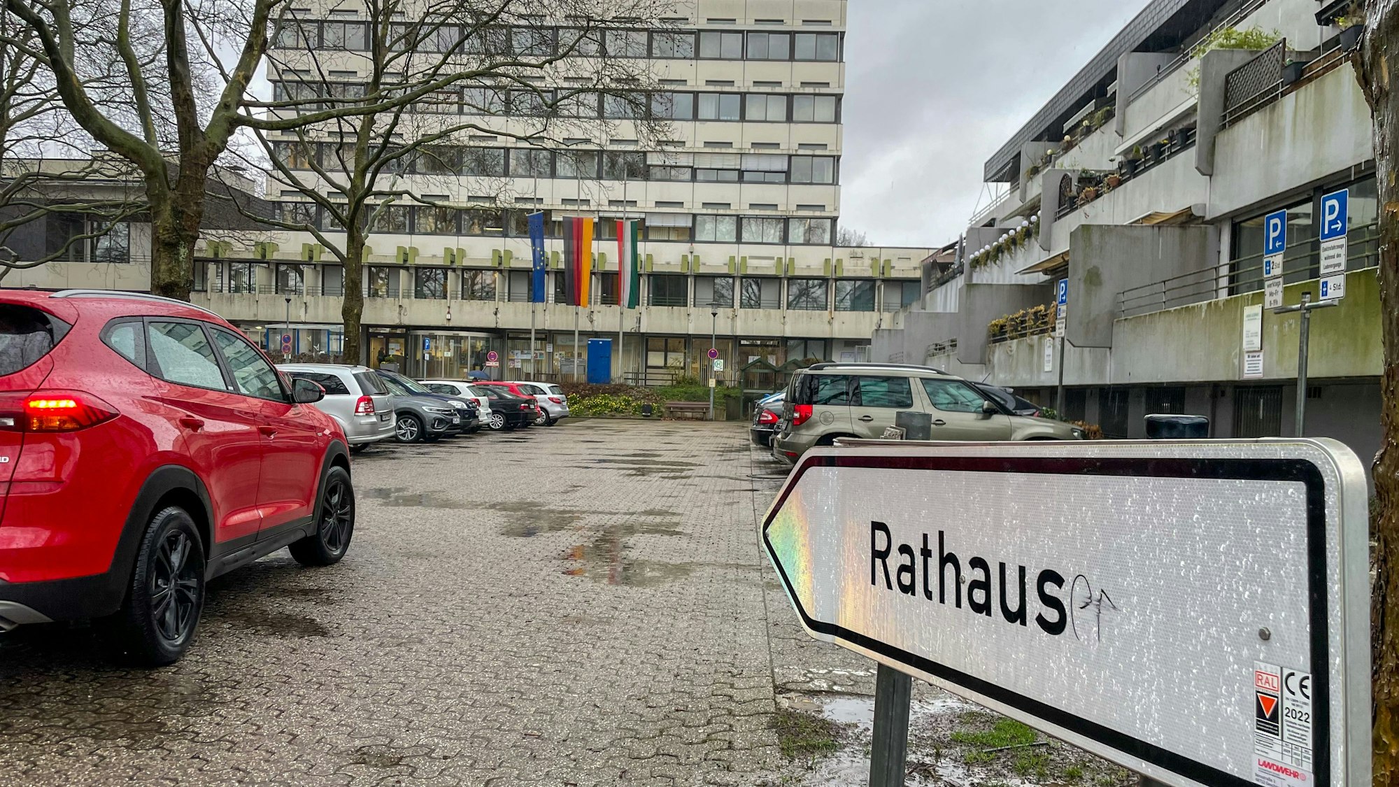 Das Rathaus in Leichlingen