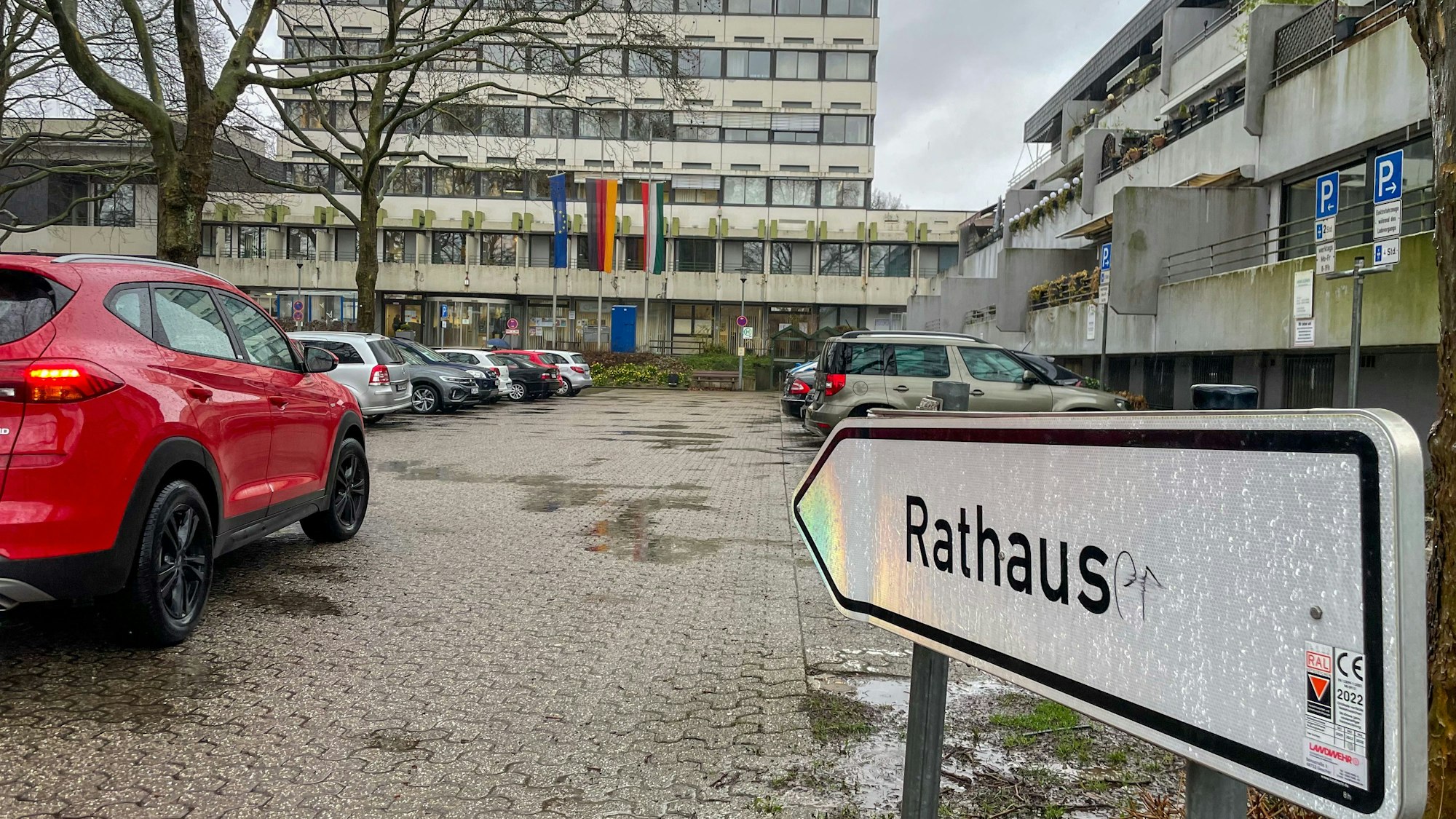 Das Rathaus in Leichlingen