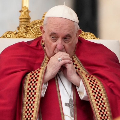 Papst Franziskus steht für seine jüngsten Äußerungen zum russischen Krieg gegen die Ukraine in der Kritik. (Archivbild)