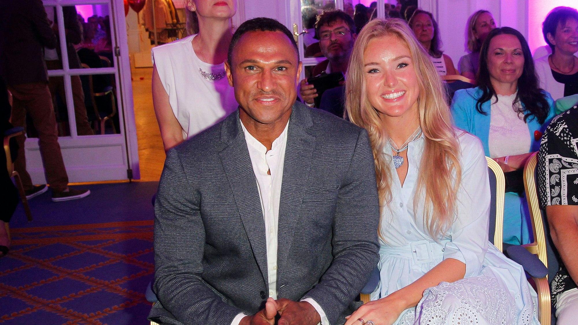 Daniel Aminati und seine Ehefrau Patrice Eva Aminati auf einem Event in Hamburg vergangenes Jahr.