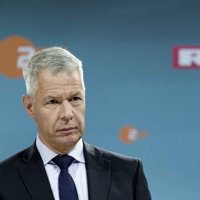 Peter Kloeppel vor dem TV-Duell der Kanzlerkandidaten 2017.