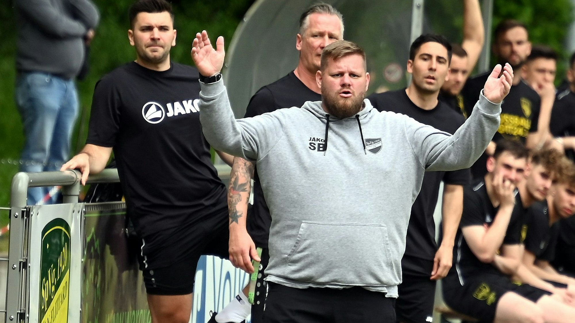 07.05.2023, Fussball-Köln Flittard-Marialinden
TR: Sven Bellinghausen (Flittard)
Foto: Uli Herhaus