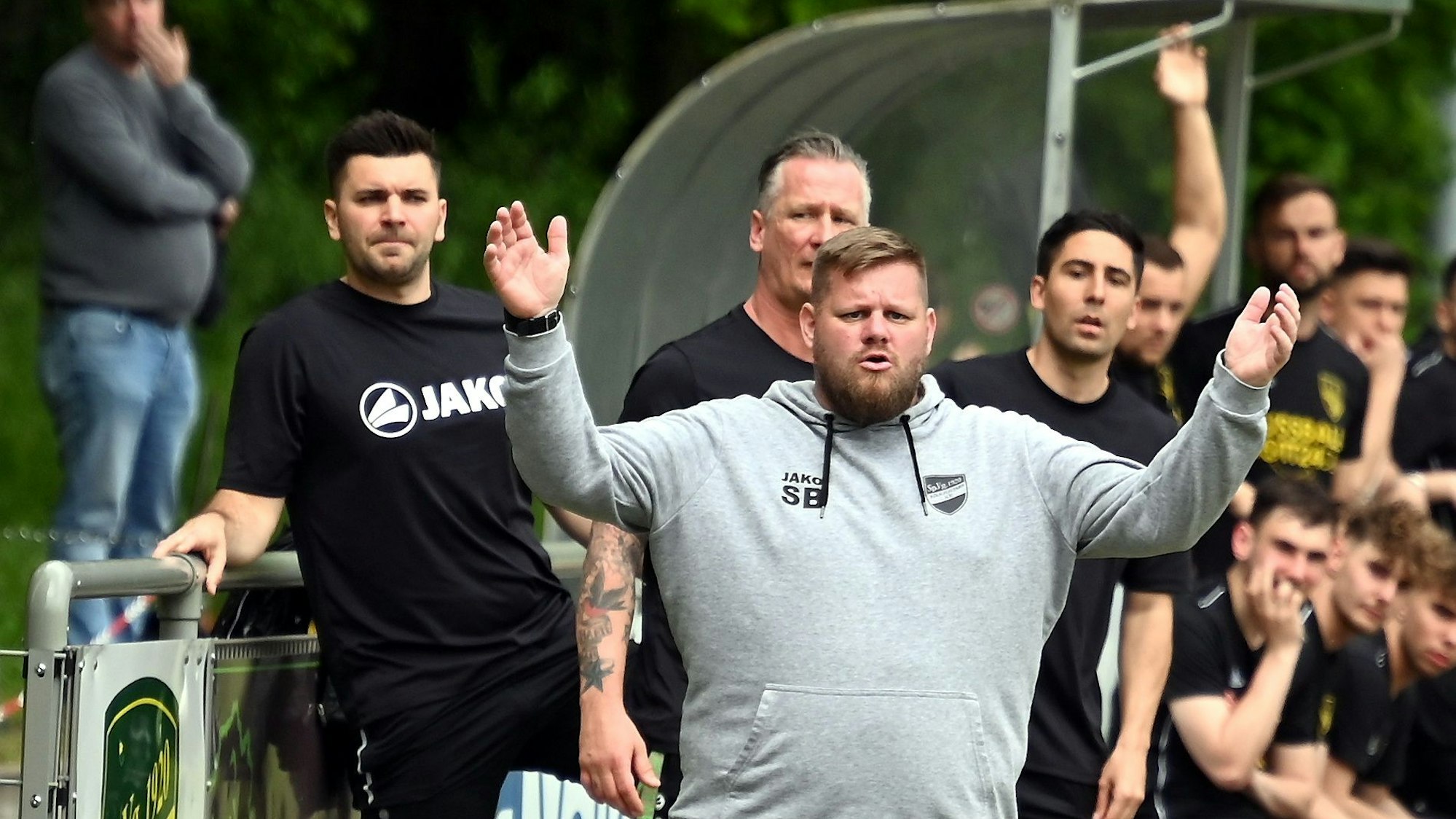 07.05.2023, Fussball-Köln Flittard-Marialinden
TR: Sven Bellinghausen (Flittard)
Foto: Uli Herhaus