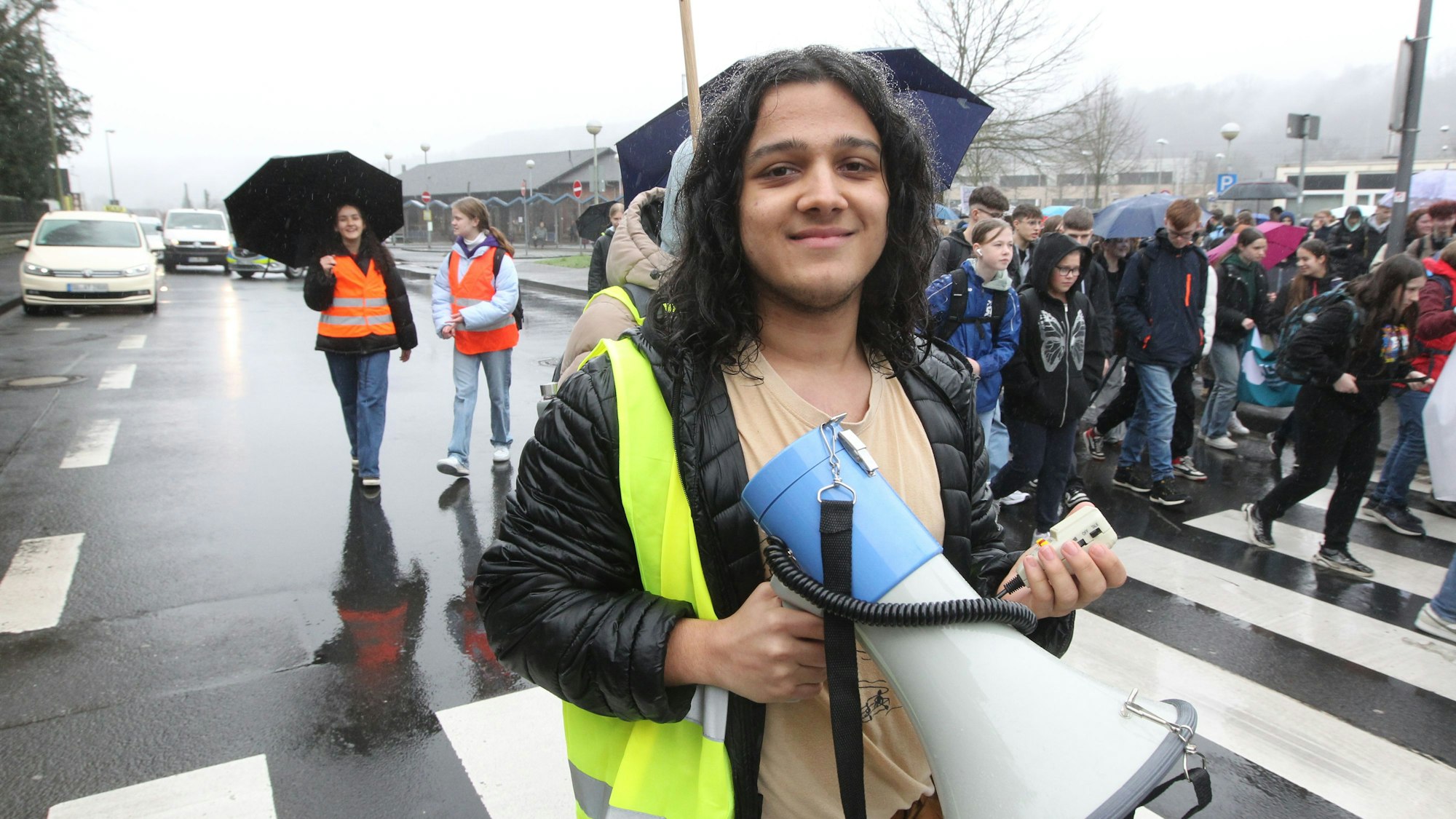Alexander Loll engagiert sich in der Landesschülervertretung.