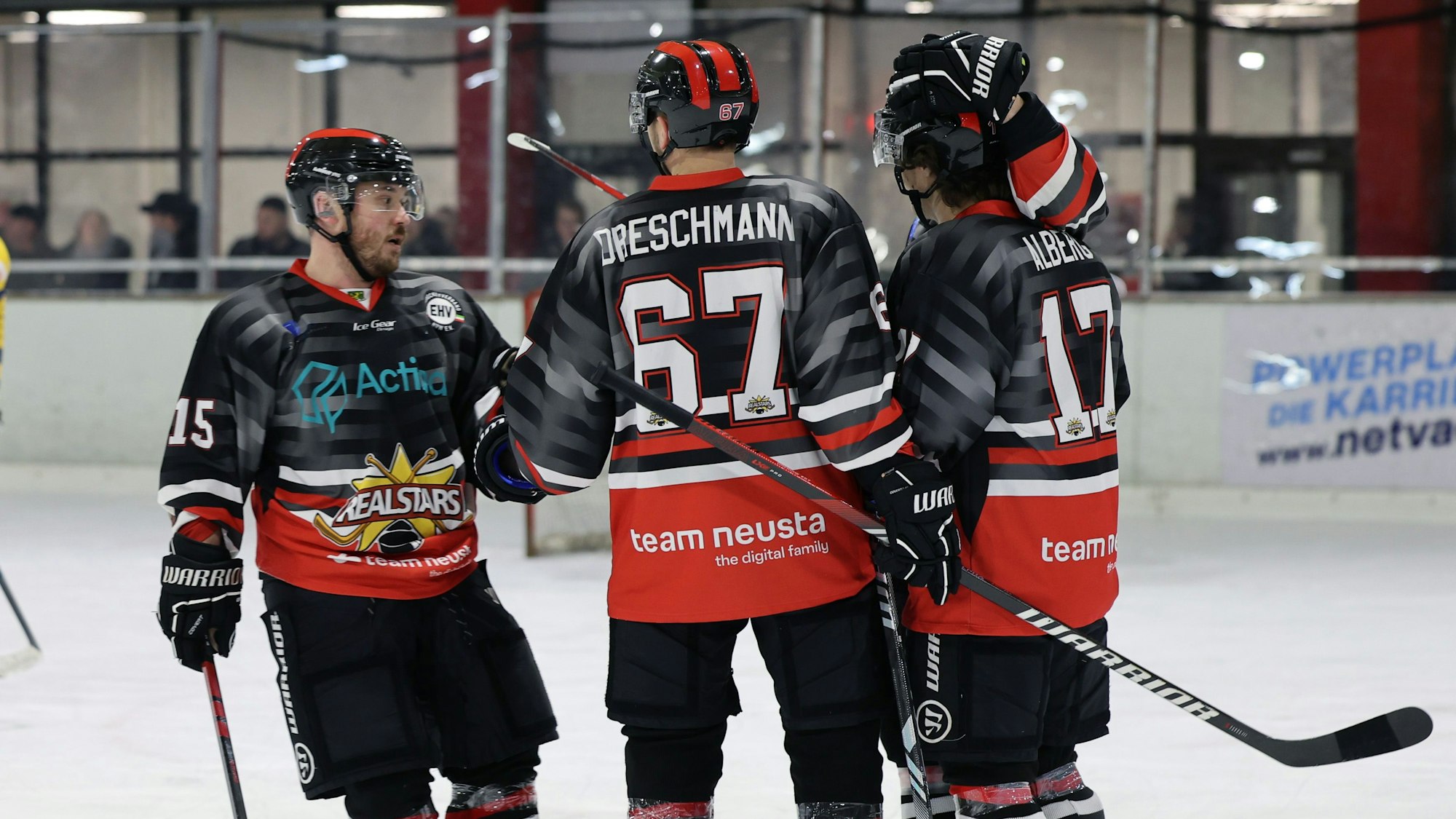 Torjubel nach dem 1:0.