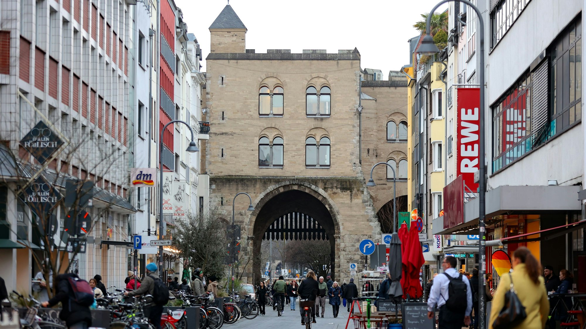 Einkaufsstraße am Eigelstein