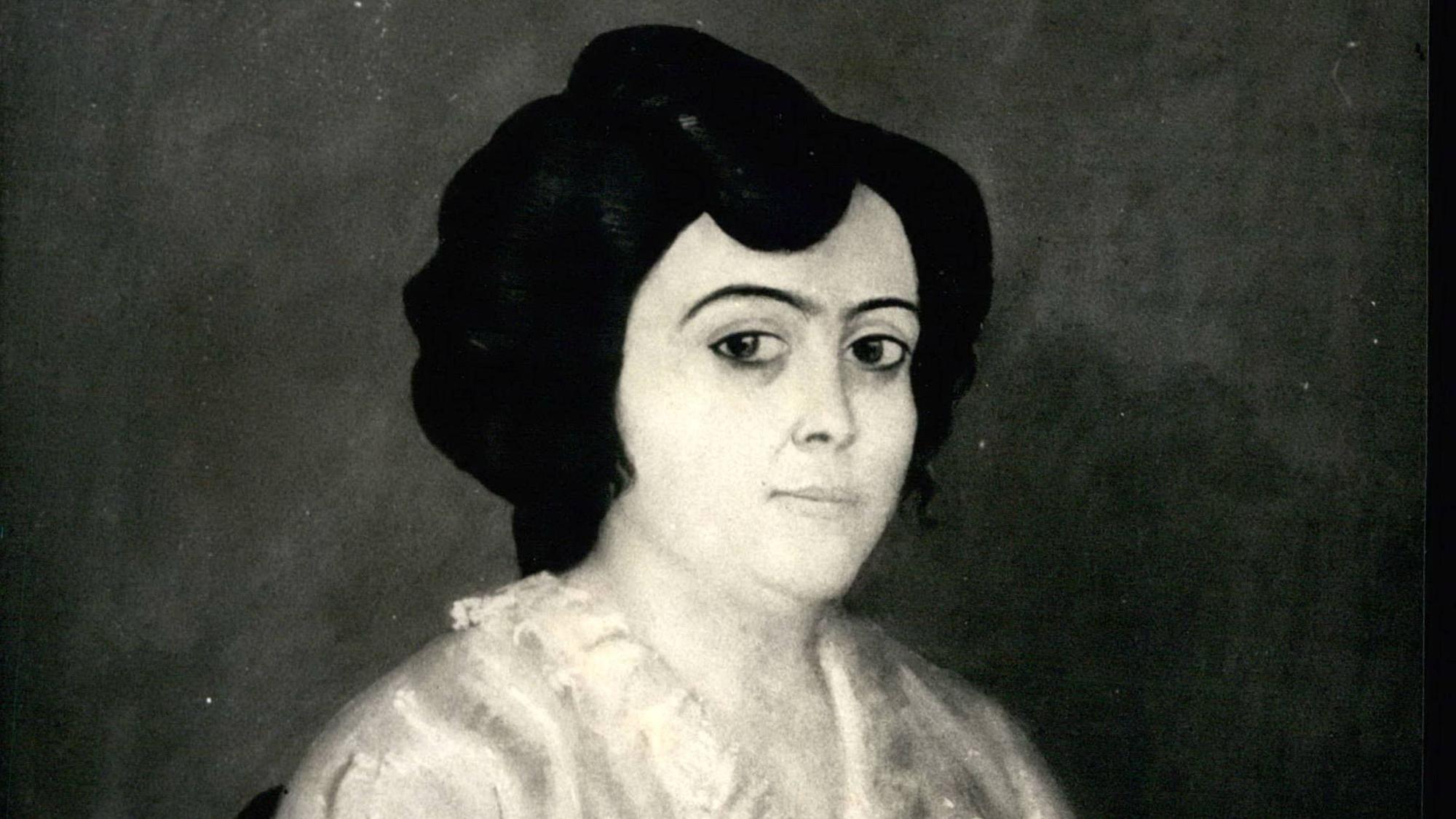 Ausschnitt des Picasso-Gemäldes „Madame Soler“