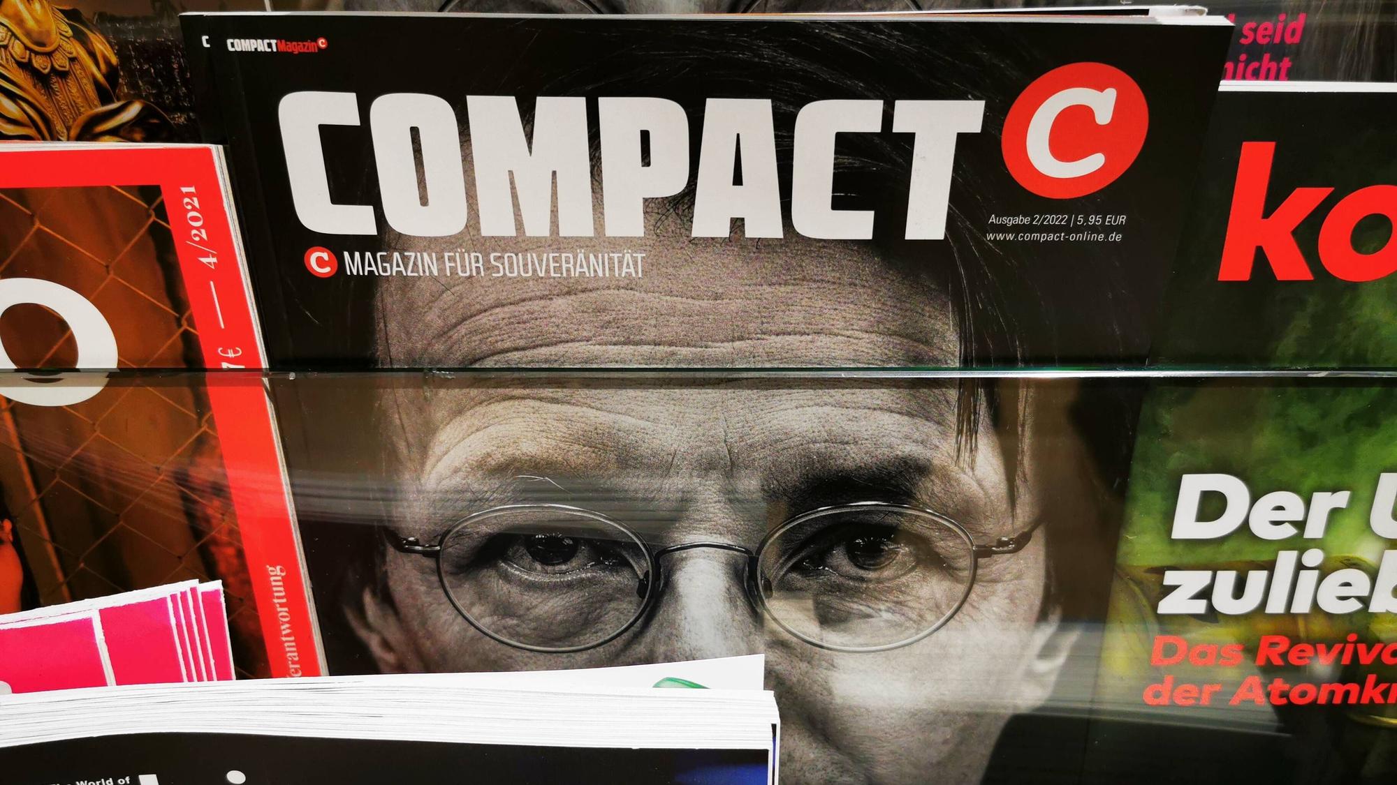 Compact Verboten Compact: Innenministerium verbietet rechtsextremistisches Magazin ...