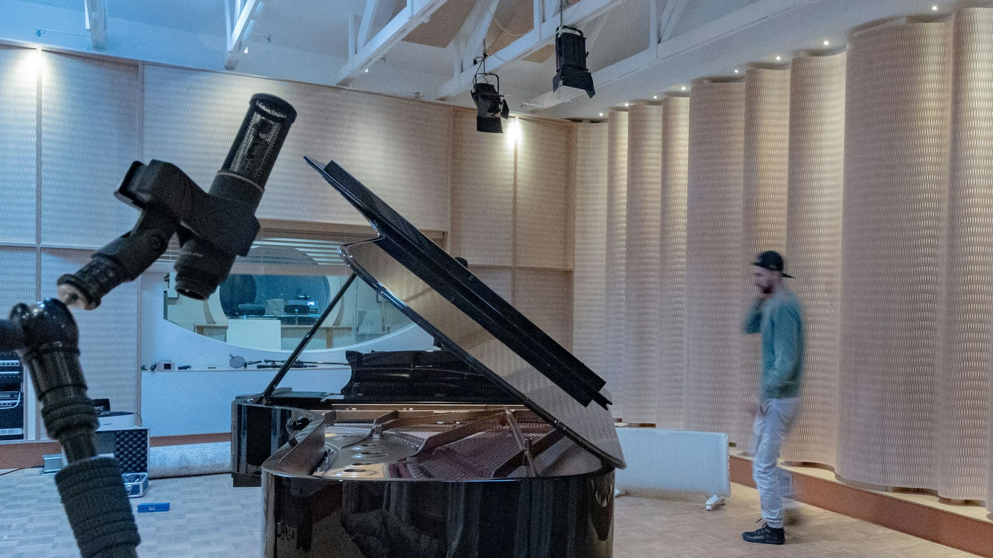 In dem Studio nahm bereits Star-Pianist Lang Lang seine Musik auf.