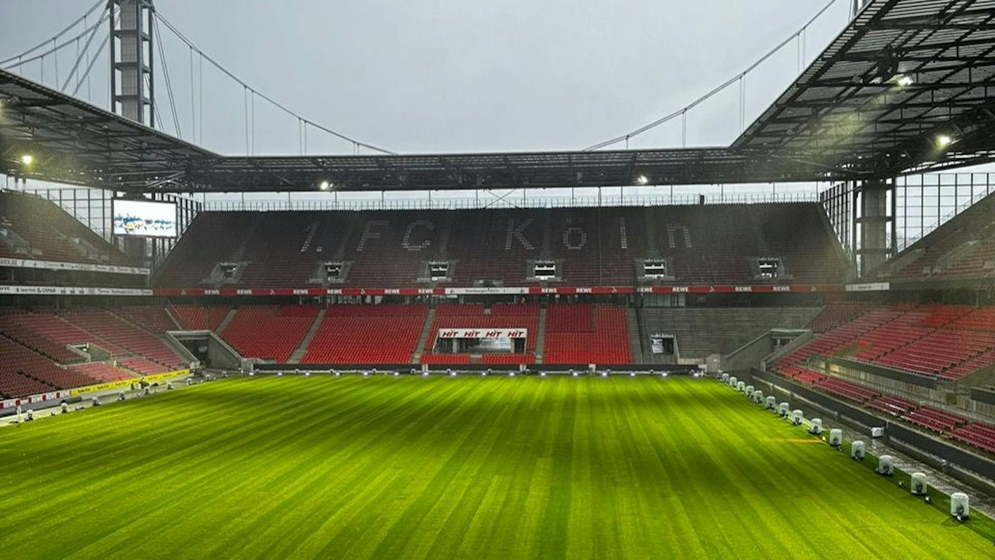 Das Rheinenergie-Stadion: Neben der Höhe der Pacht sind auch der Rasen und die Vermarktungsflächen Teil der Gespräche.
