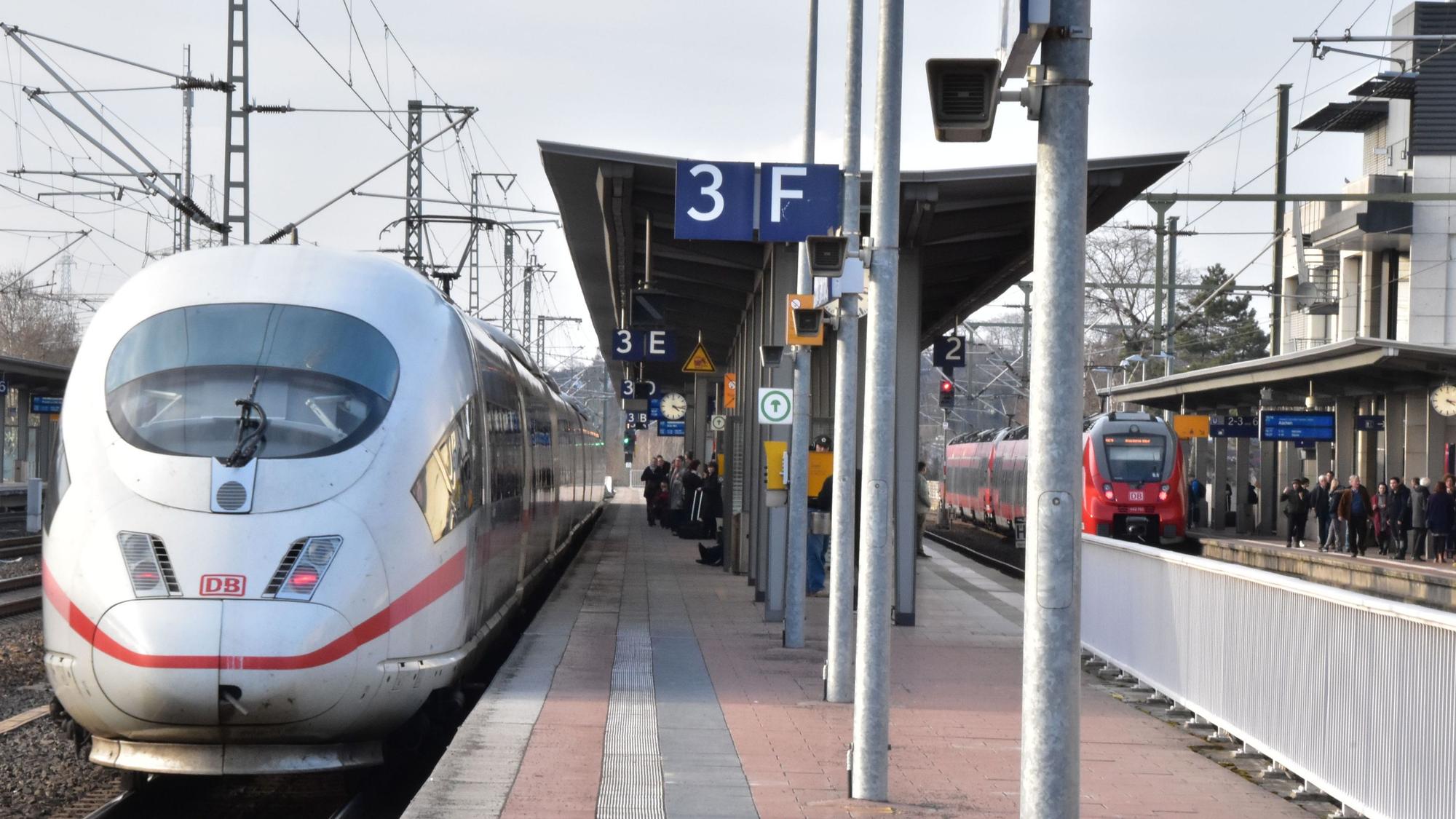 Der ICE-Bahnhof Siegburg/Bonn gehört beim Thema Mobilität zu den Pluspunkten im Rhein-Sieg-Kreis.