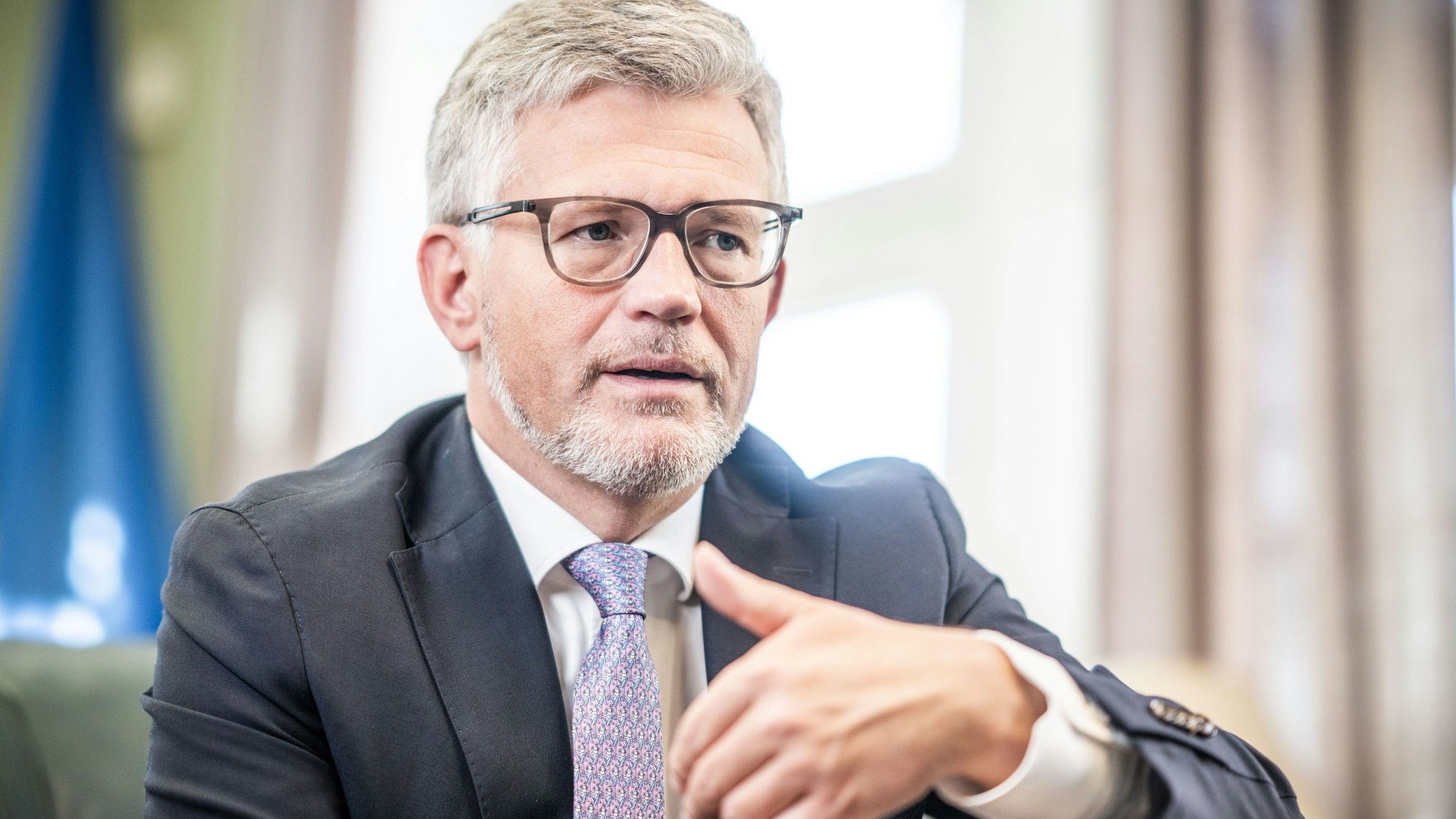 Der ehemalige ukrainische Botschafter in Deutschland, Andrij Melnyk, hat den SPD-Fraktionschef Rolf Mützenich nach einer Rede im Bundestag beschimpft. (Archivbild)