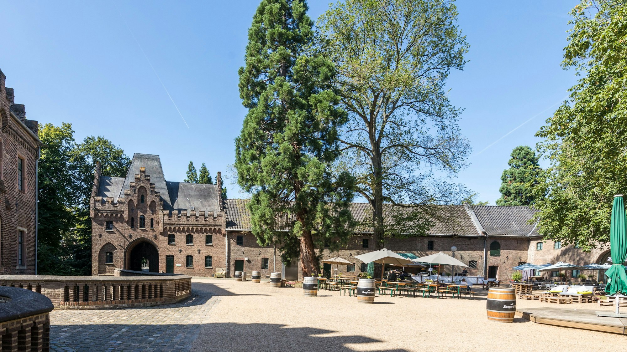Innenhof von Schloss Paffendorf, Bergheim