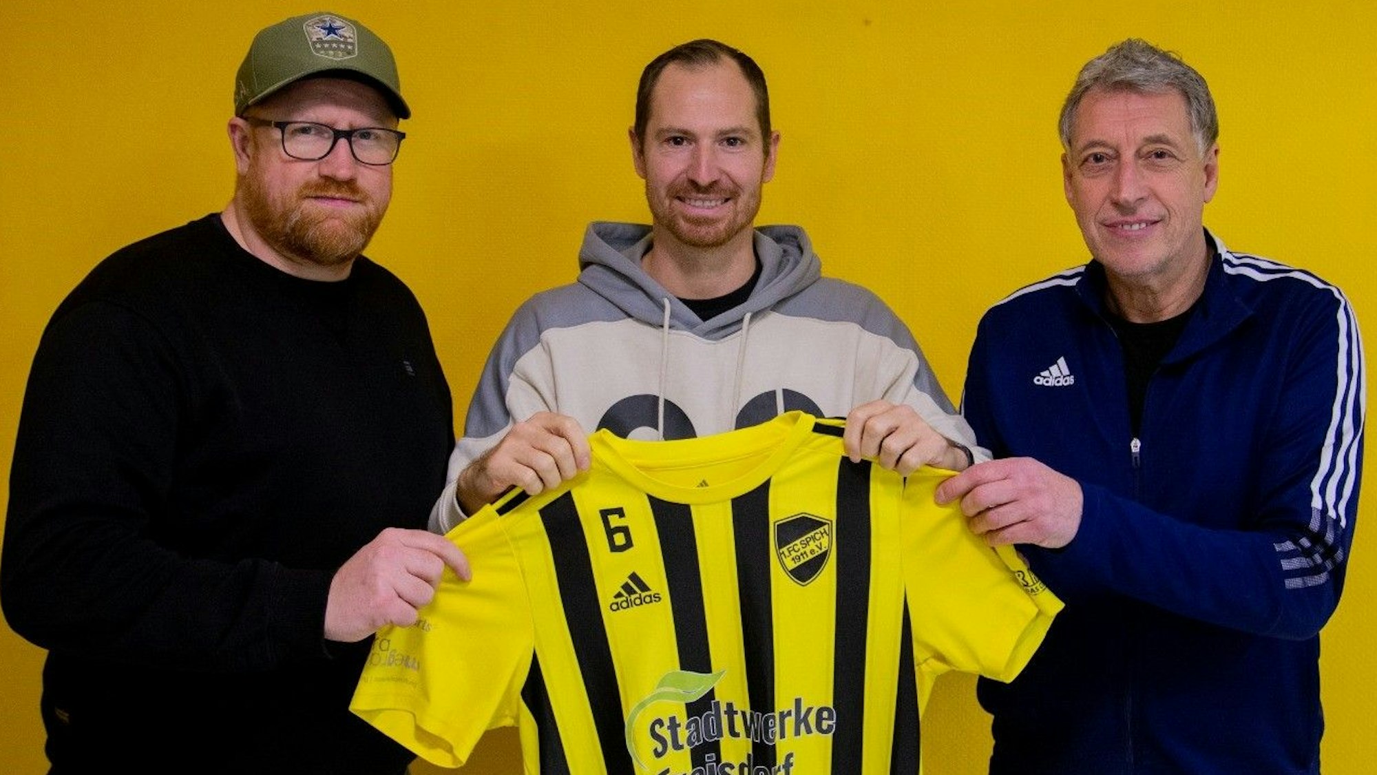 Oliver Thoss (von links), Andreas Dick und Axel Linden