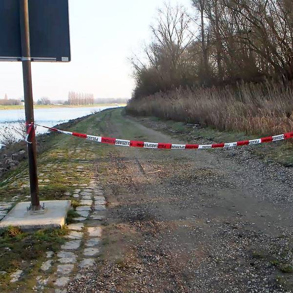 Hockenheim: Am Rheindamm wurde die Leiche einer Ukrainerin gefunden. Die Polizei die Sonderkommission „Rampe“ eingerichtet. Laut einem Bericht soll ein russisches Paar festgenommen worden sein. (Archivbild)dpa