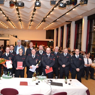 Jahresdienstbespechung Feuerwehr Nümbrecht, Ehrungen