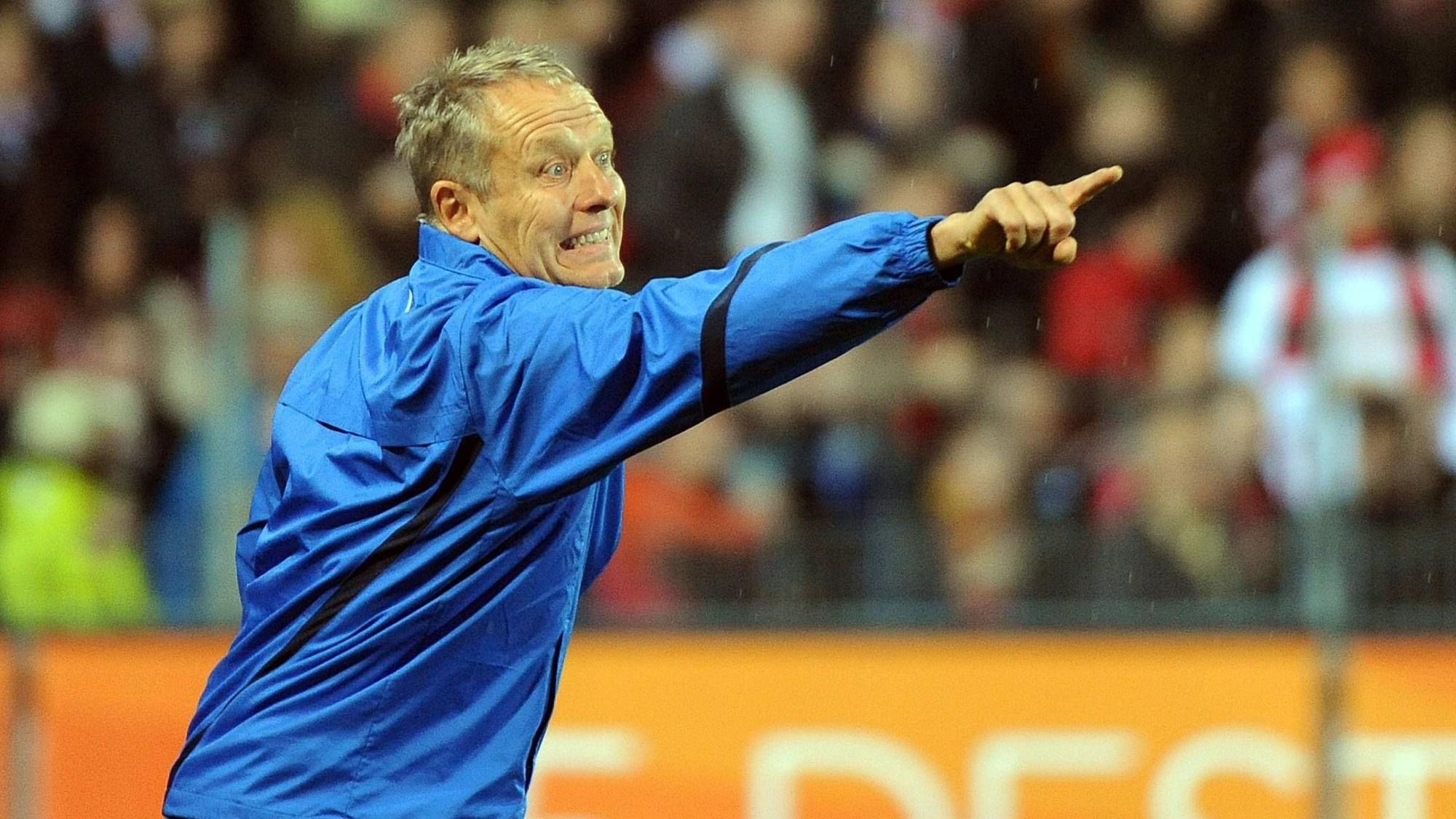Freiburg-Trainer Christian Streich