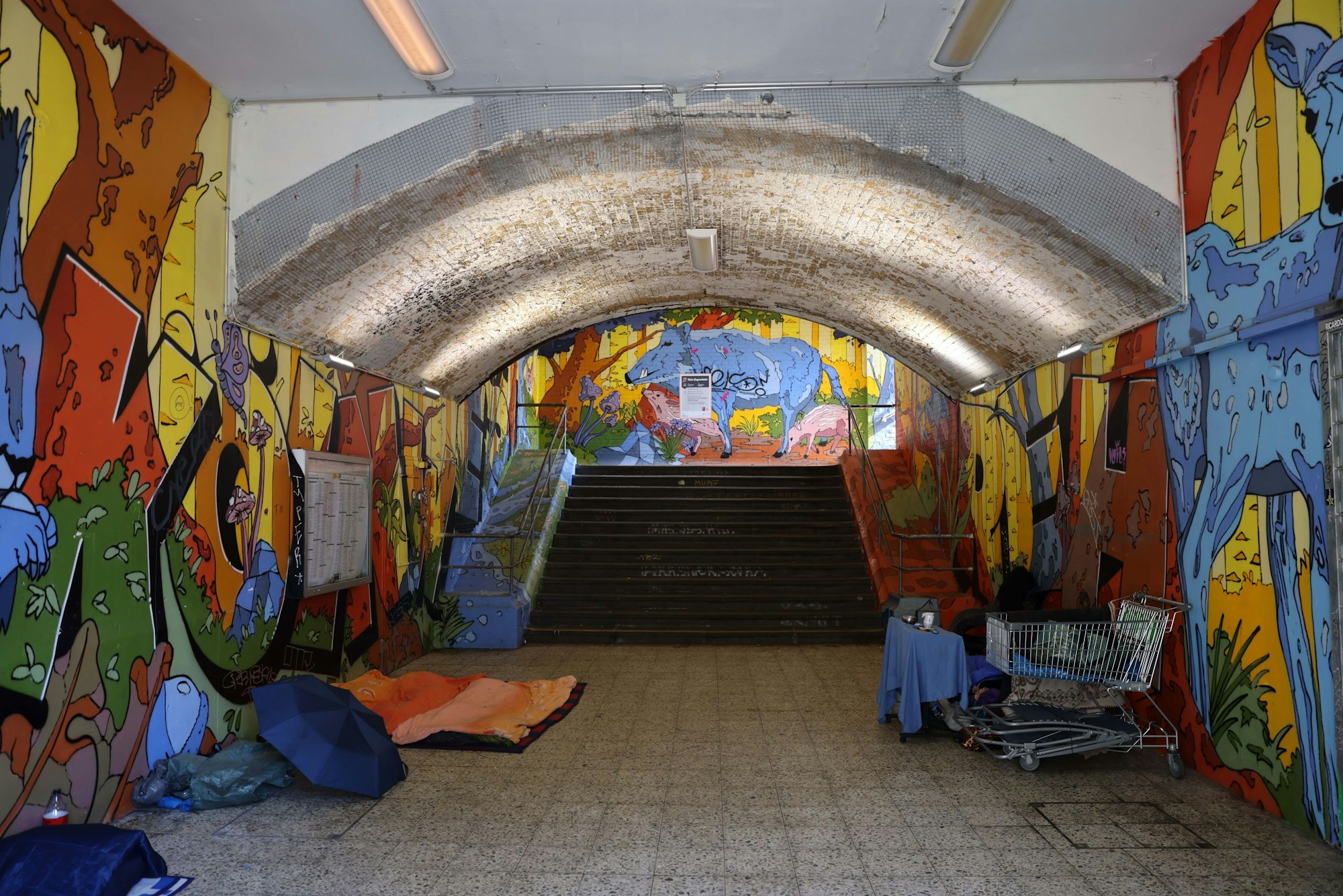 Der Bahnhof West in Köln