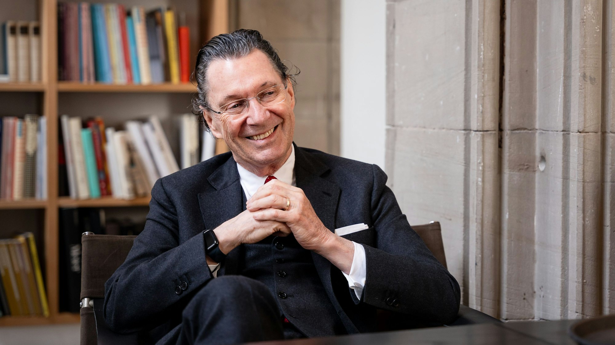 Martin Suter, März 2024, Qvest Hotel