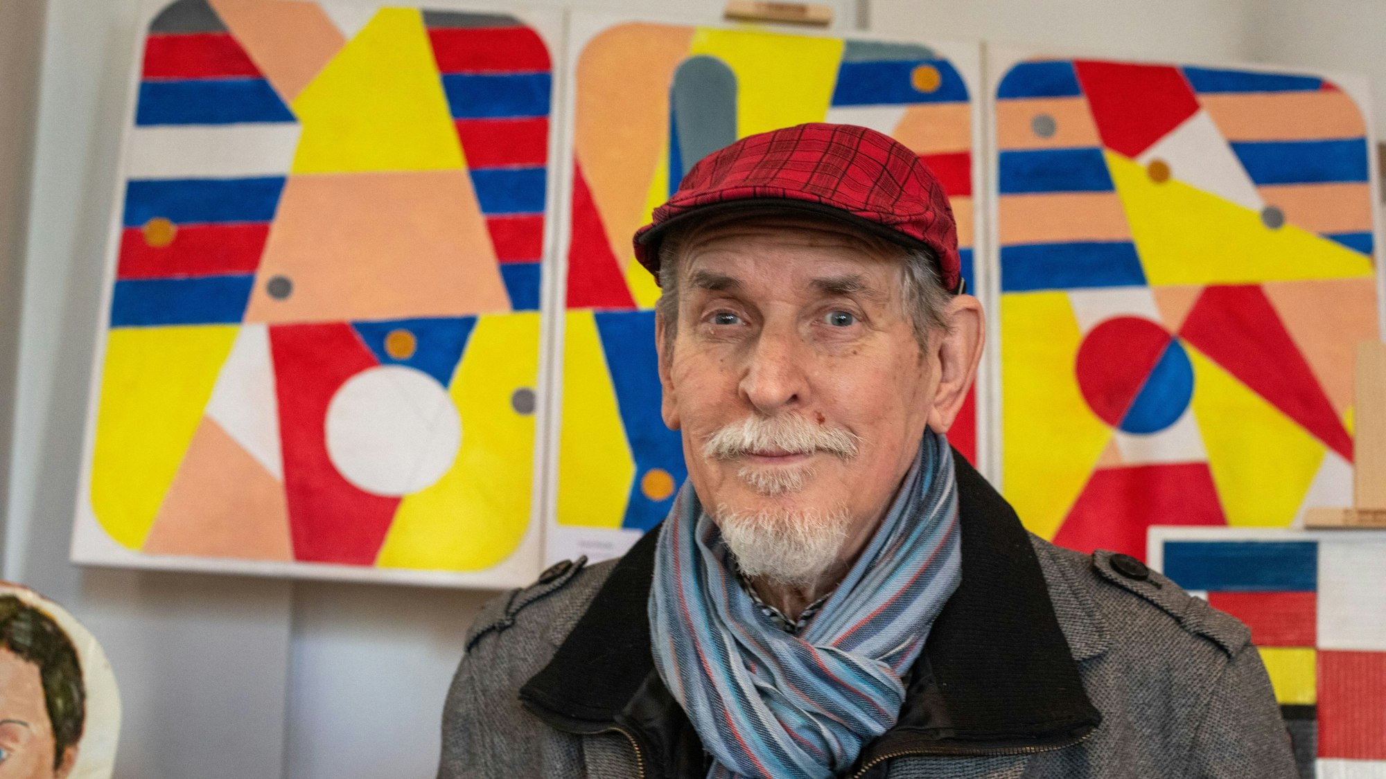 Fred Hucko ist einer der Künstler, die in Poll ausgestellt haben.